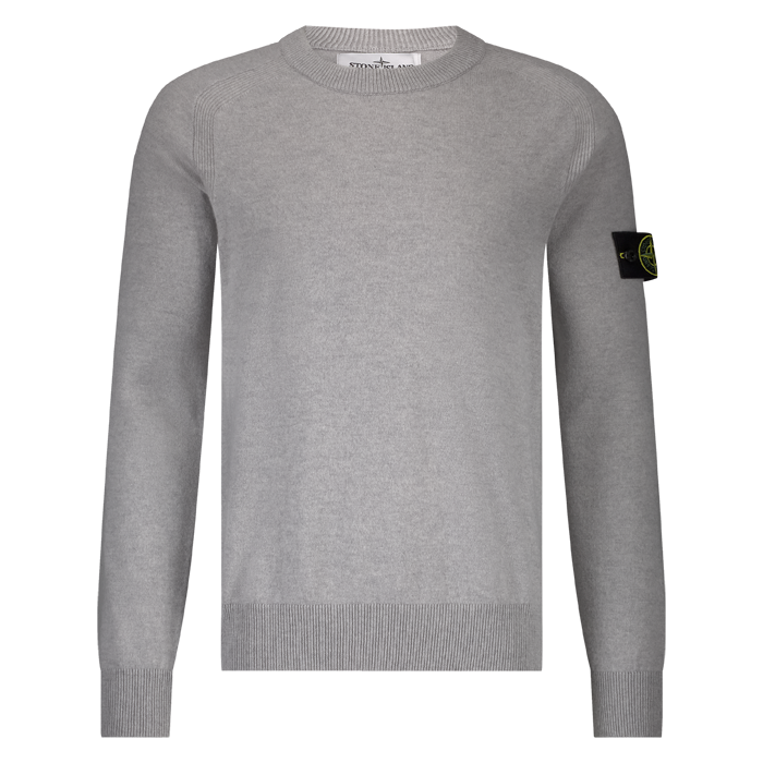 Stone Island crew neck melange grey