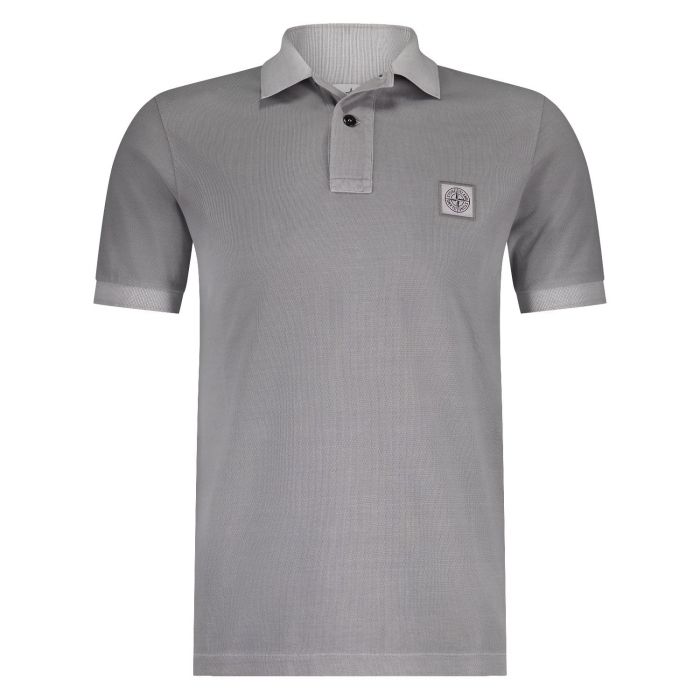 Stone Island polo pearl grey