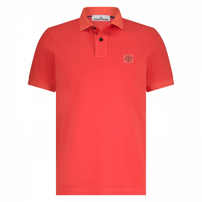Stone Island polo papaya