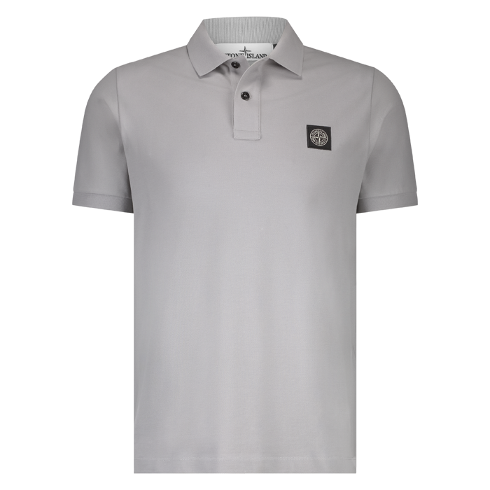 Stone Island polo pearl grey