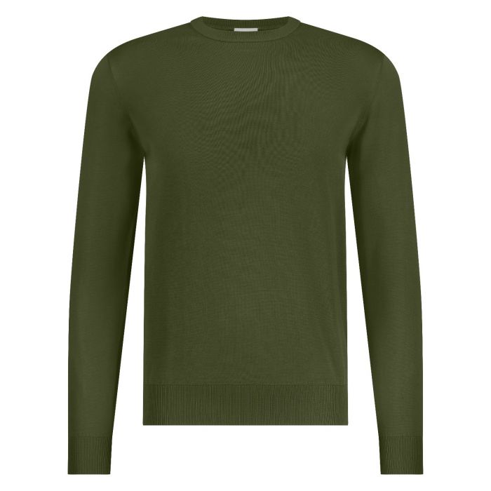 Aspesi pullover merino groen