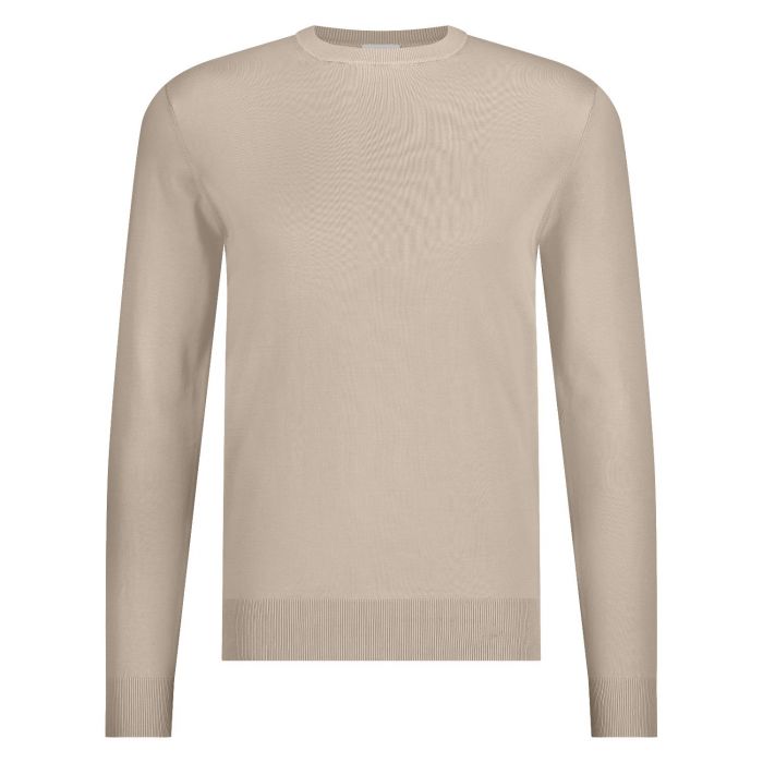 Aspesi crew neck merino beige