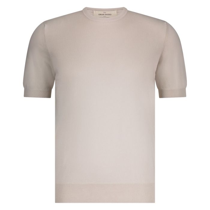 Gran Sasso T shirt eco organic beige