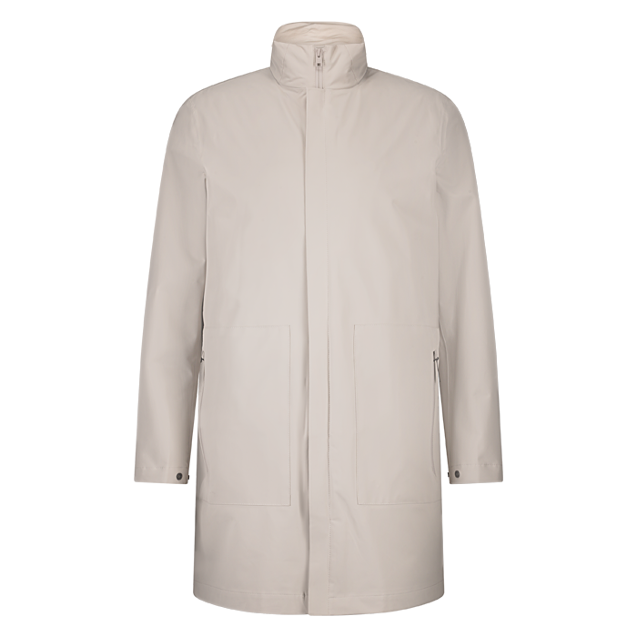 Woolrich two layer car coat light grey