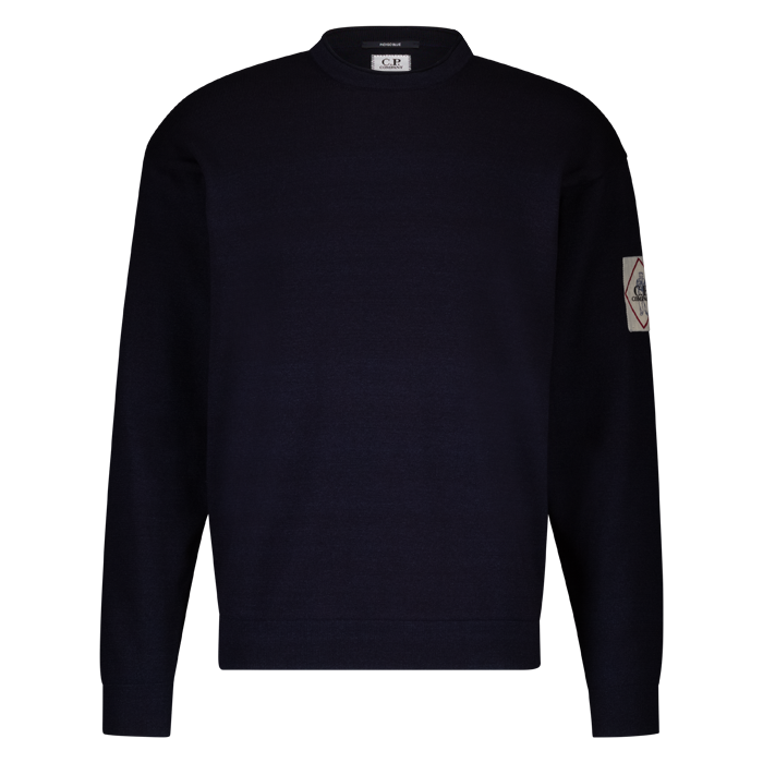 C.P. Company crew neck navy blue