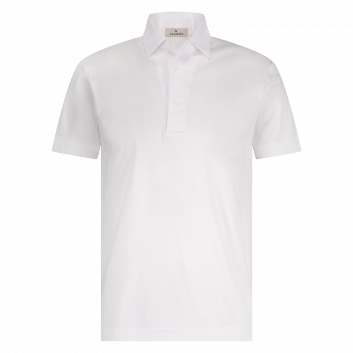 Valenza Supima polo wit