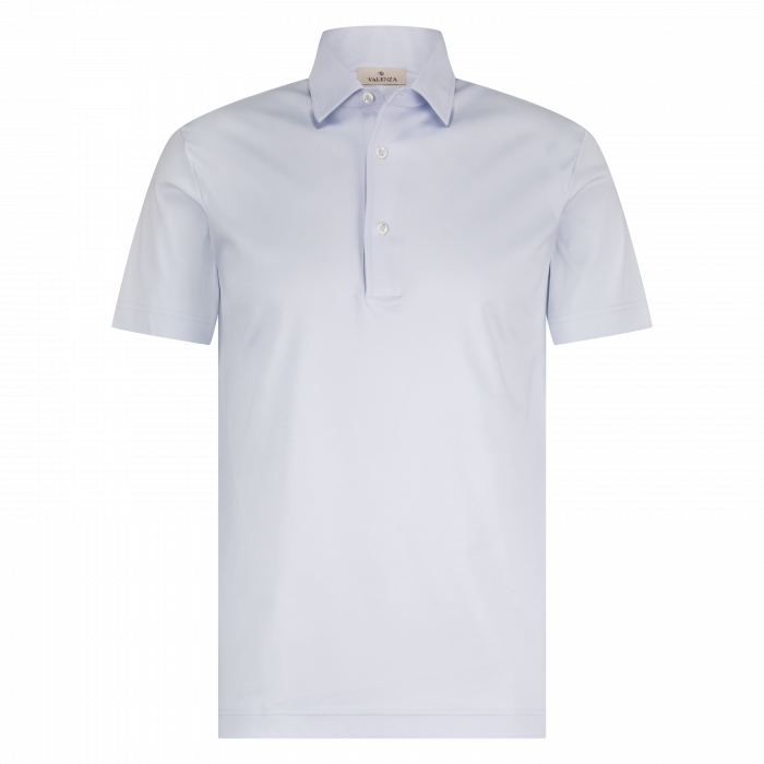 Valenza Supima polo angel blue
