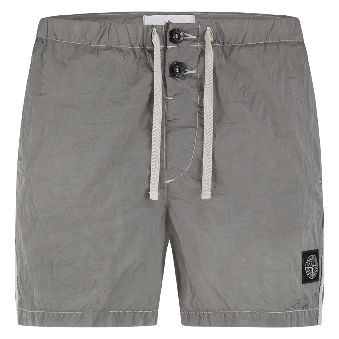 Stone Island heren zwemshort metal light grey