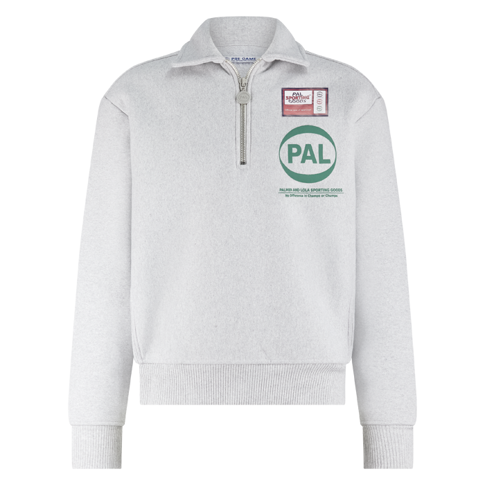 Pal half zip grey