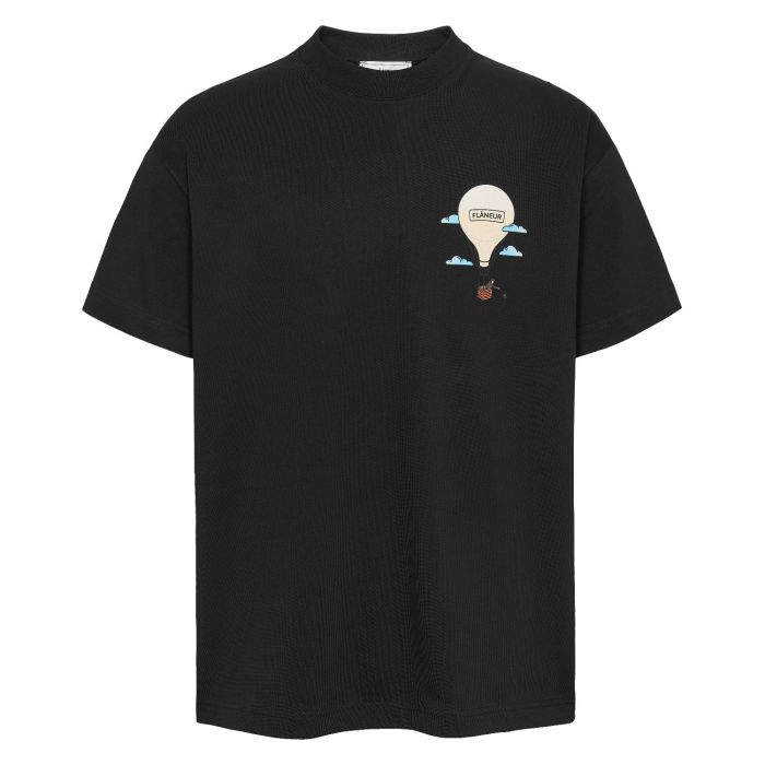 Flaneur aeronautique T-shirt zwart