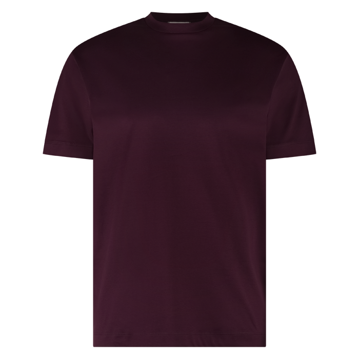 Valenza heren T-shirt burgundy red