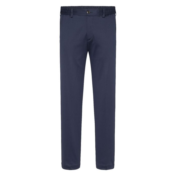Valanza supima heavy tapered trouser navy
