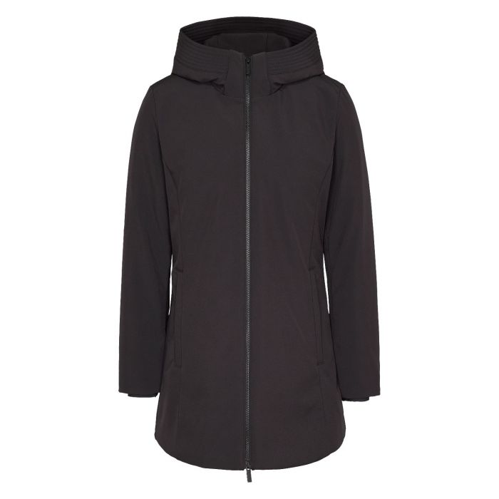 Woolrich dames new firth down parka black