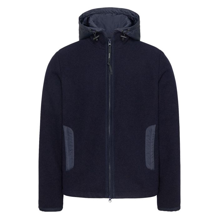 Aspesi vest/jack Werner capuchonnavy