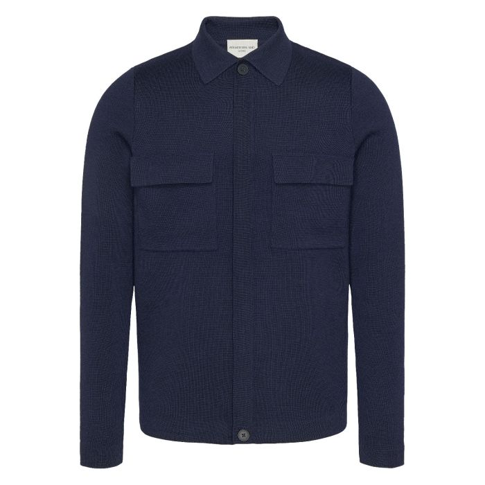 Atelier Del Sud cardigan kiezel wool