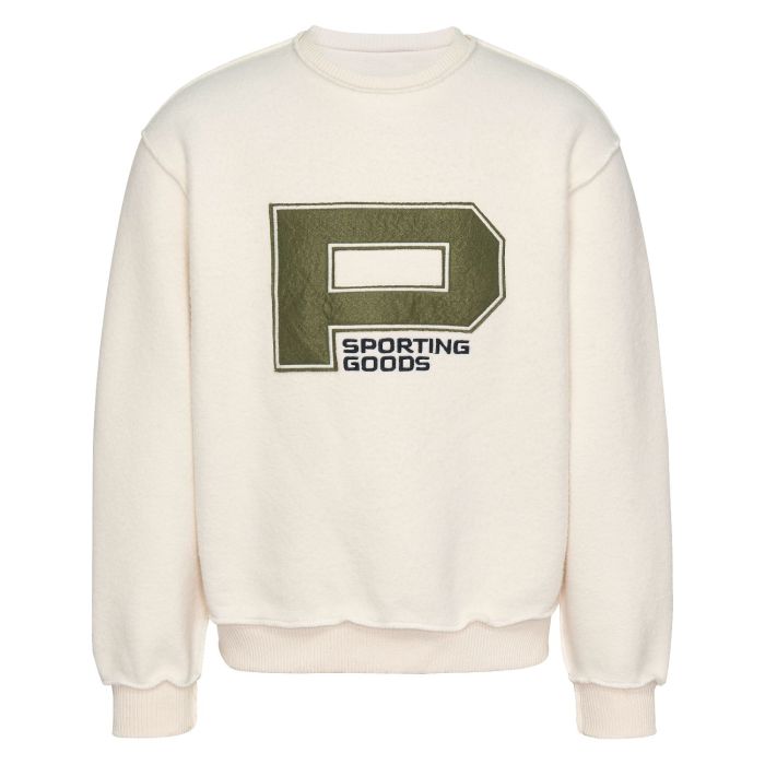 Pal boundary inside out crewneck marshmallow