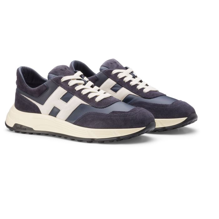 Hogan hyperlight leather navy white H