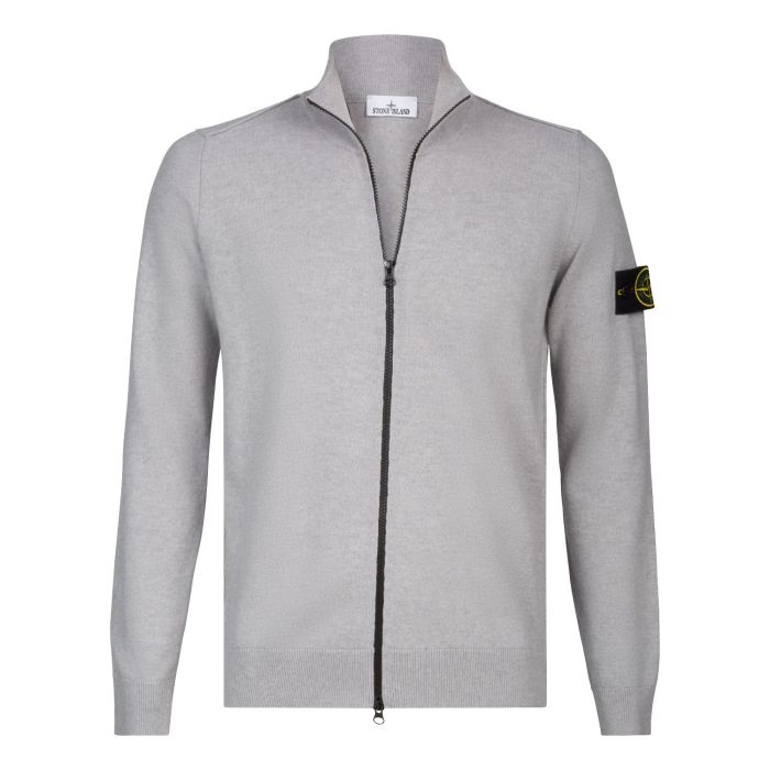 Stone Island Cardigan melange grey