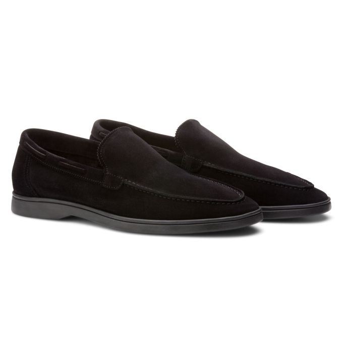 Aurelien Yacht loafer black on black