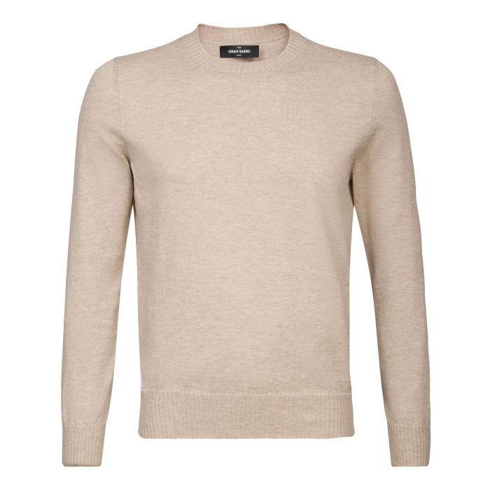Gran Sasso crew neck beige