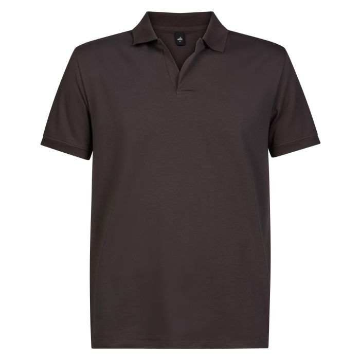 Wahts Hastings jersey polo dark brown