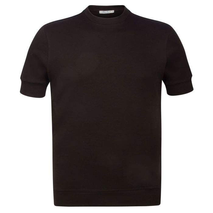Stefan Brandt T-shirt dark brown