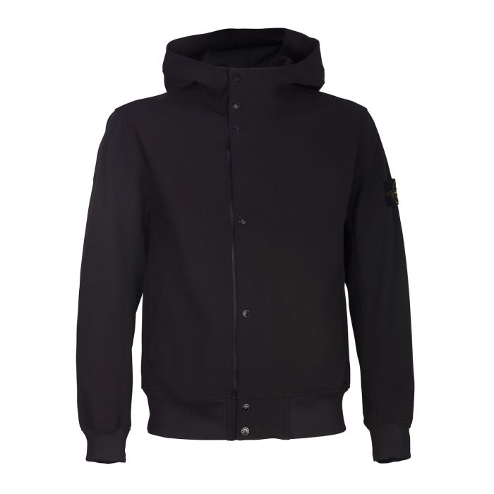 Stone Island Short Parka black