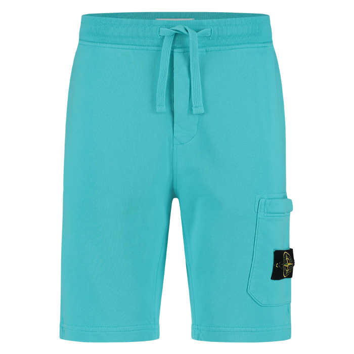Stone Island heren sweat bermuda turqoise