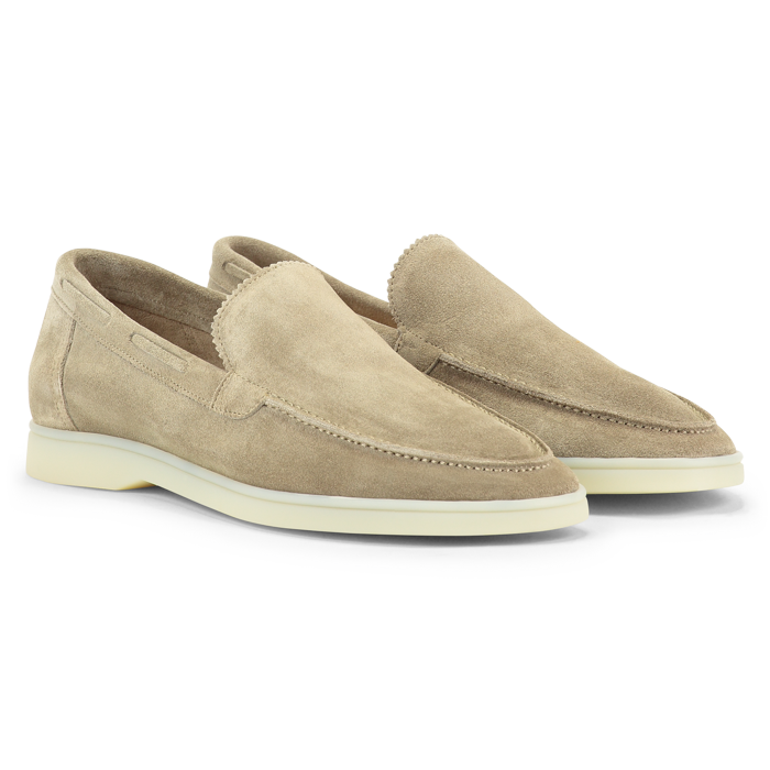 Aurelien yacht loafer light grey