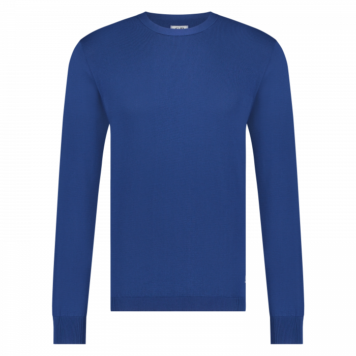 C.P. Company heren integral knit sweat blue quartz