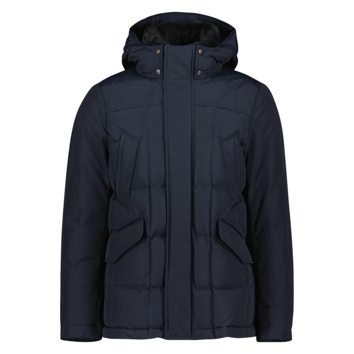 Woolrich heren blizzard field jkt melt blue