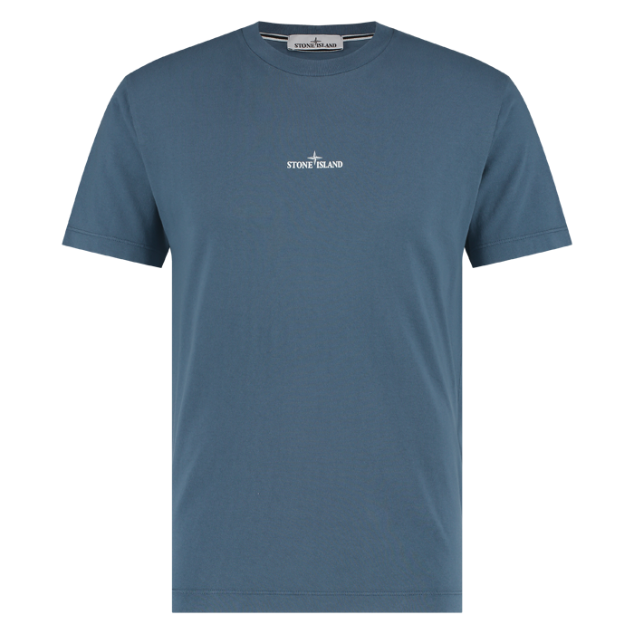 Stone Island heren t-shirt dark blue