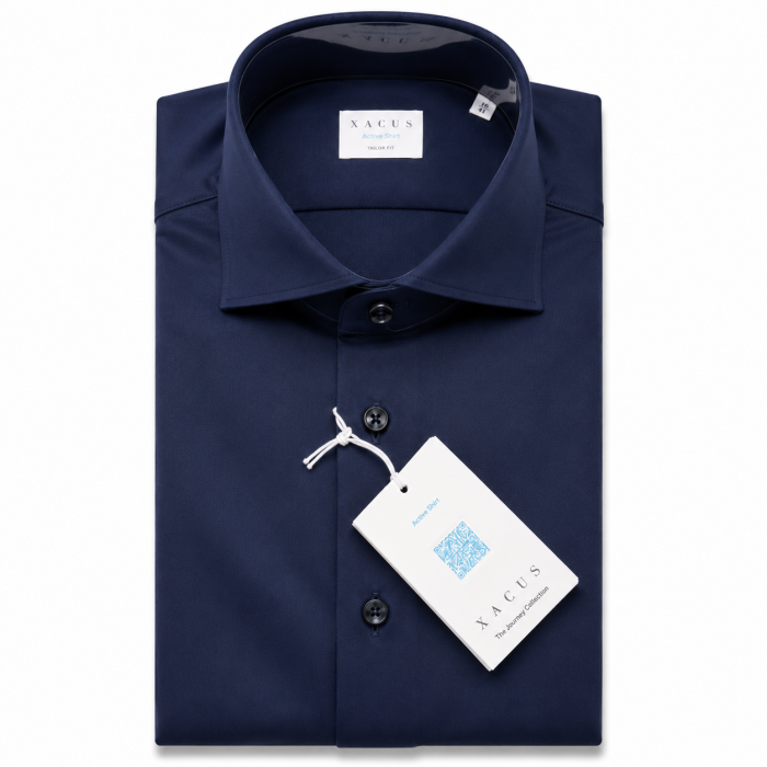 Xacus active shirt navy blue