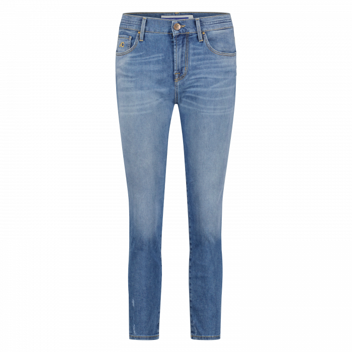 Jacob Cohen dames jeans Kimberly cropped  l blauw