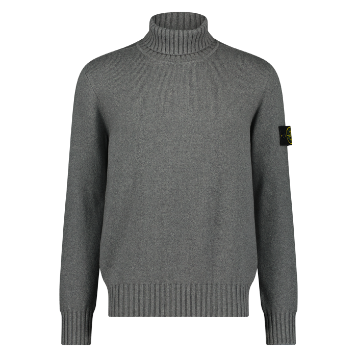 Stone Island heren maglia melange grey