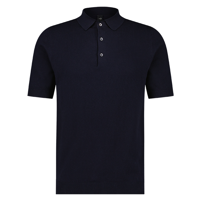 Wahts heren polo model Perez navy blue