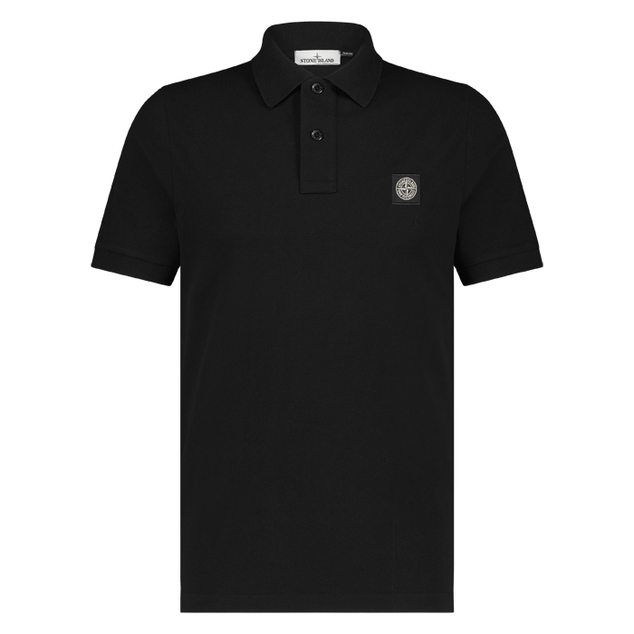 Stone Island heren polo corta slimfit navy blue