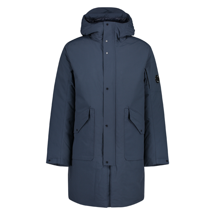 C.P. Company heren long jacket navy