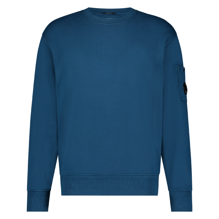 C.P. Company heren sweater ink blue.