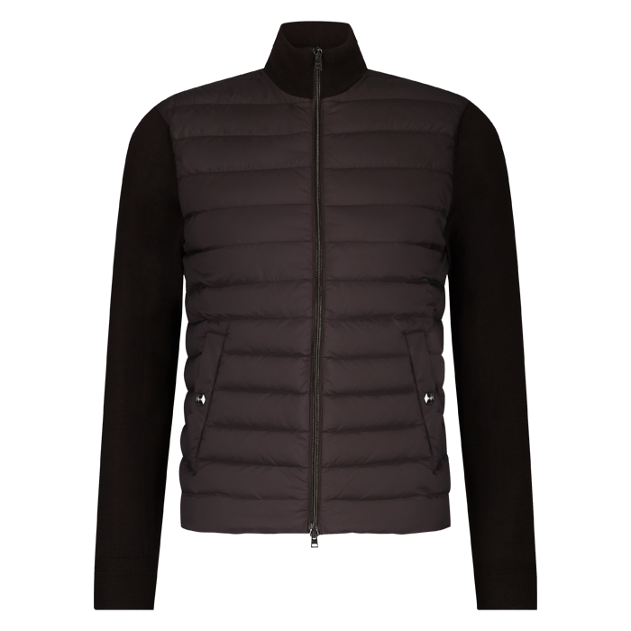 Herno hybride jacket brown