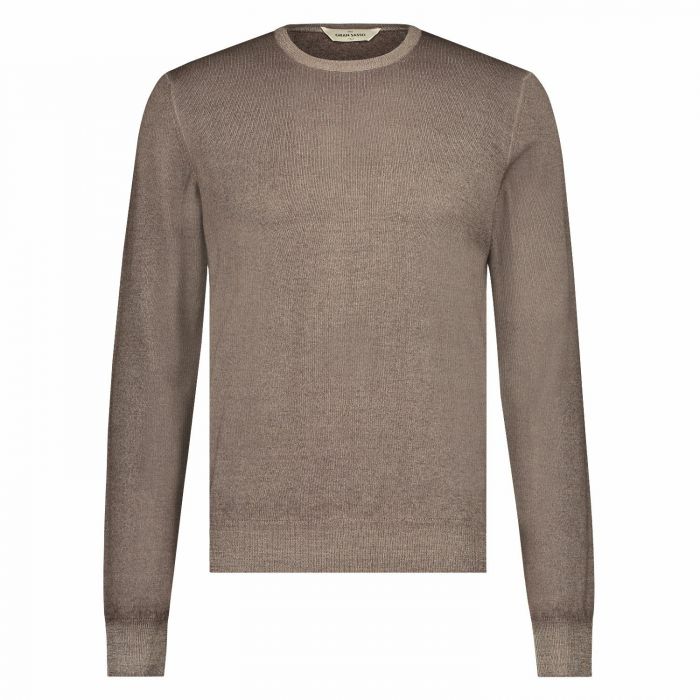 Gran Sasso merino ronde hals merino lever