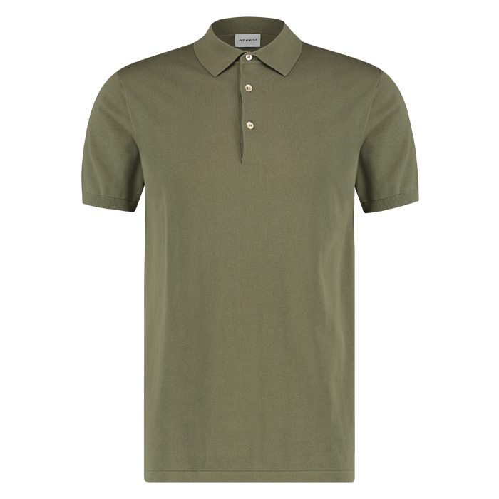 Aspesi polo km St.Tropez olive
