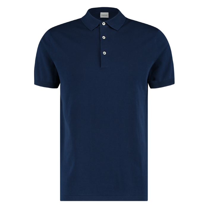 Aspesi polo km St.Tropez vintage r bleu