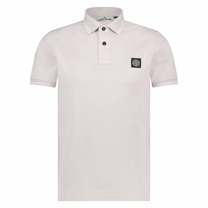 Stone Island heren short sleeve polo rose quartz