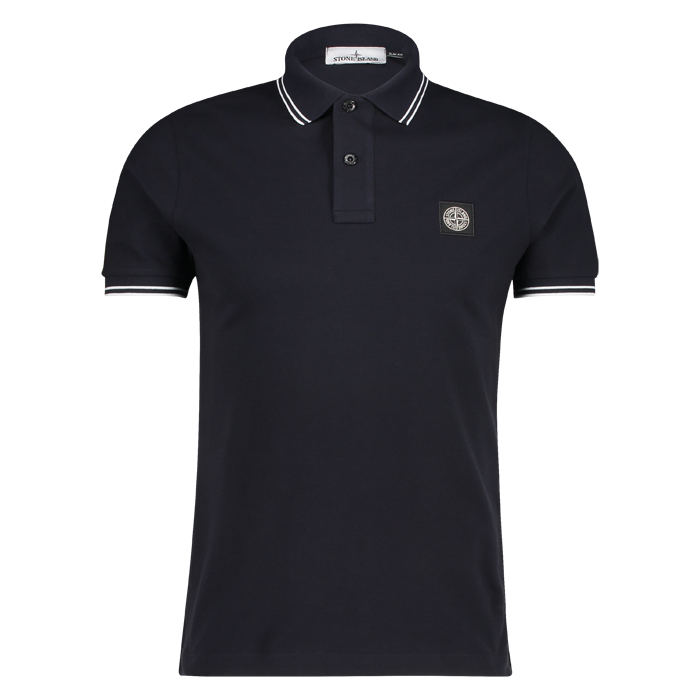 Stone Island polo short slv marine