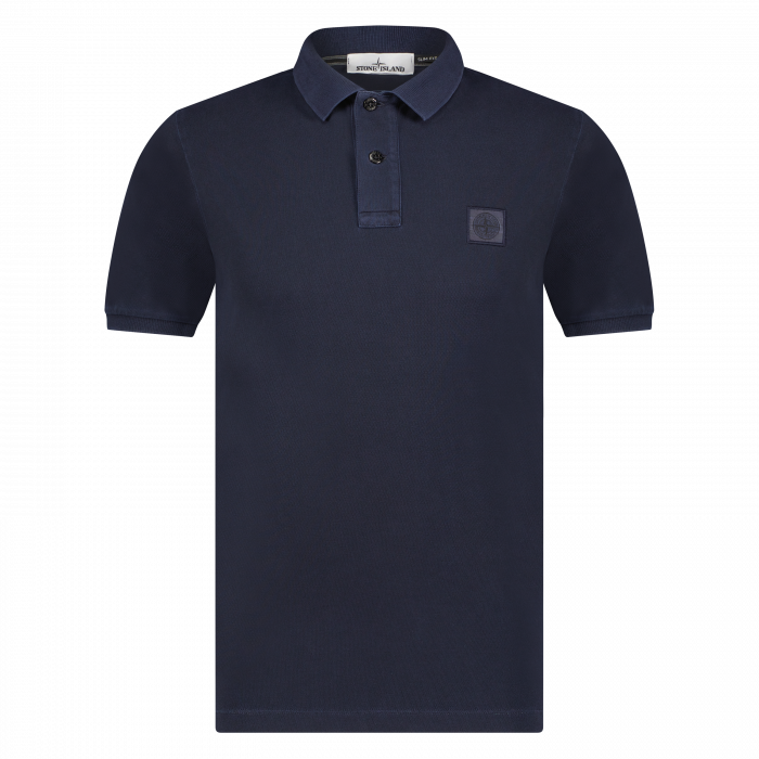 Stone Island heren short sleeve t-shirt dark blue