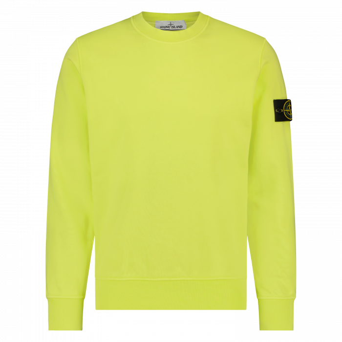 Stone Island heren crewneck sweatshirt lemon