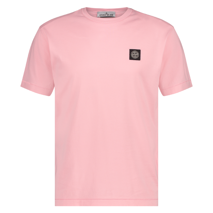 Stone Island heren t-shirt pink