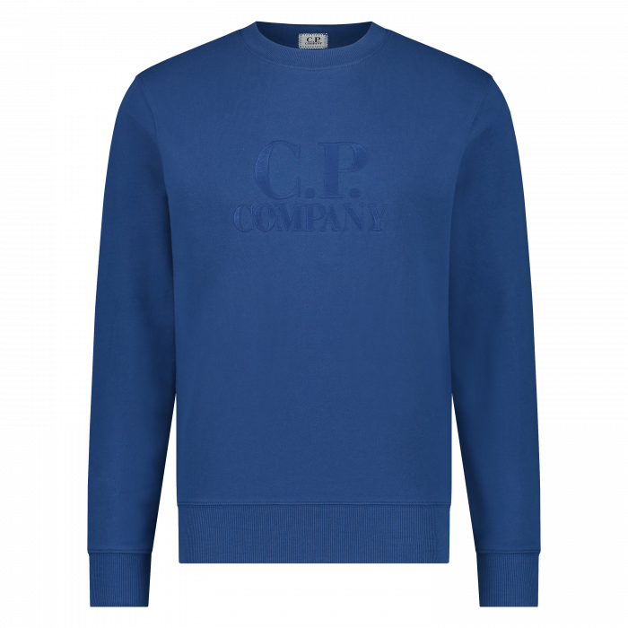 C.P. Company heren sweatshirt blue quartz