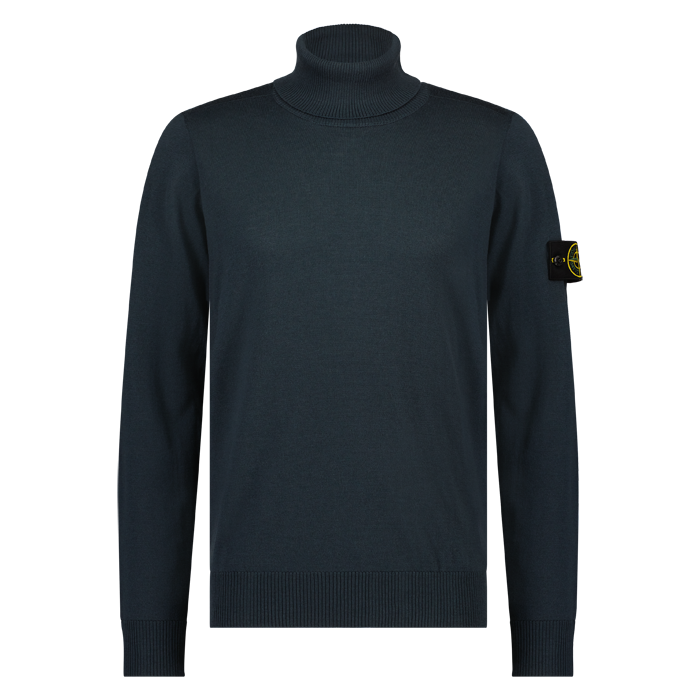 Stone Island heren turtle neck knit petrol